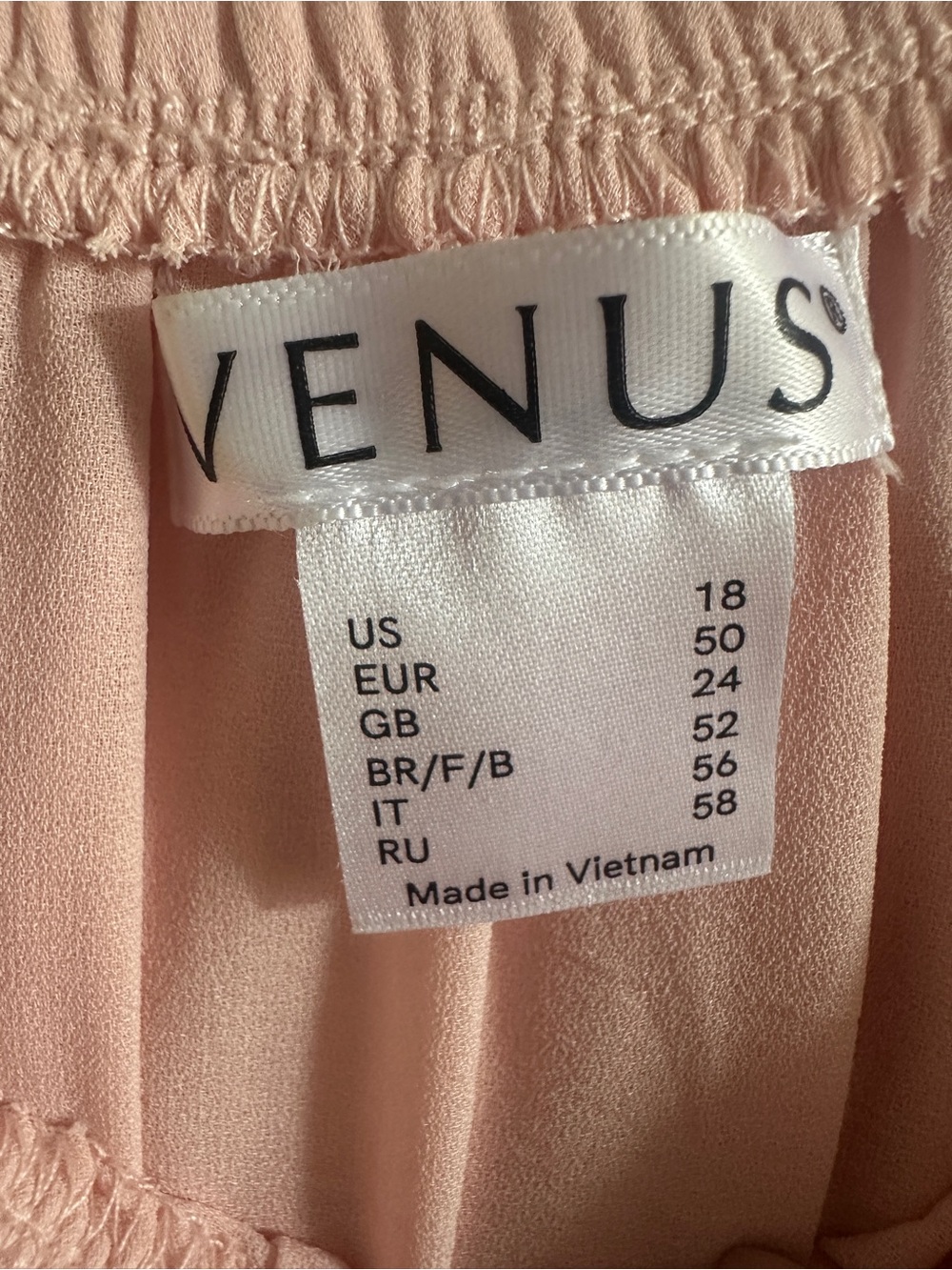 VENUS Blush Pink Off-Shoulder Maxi Dress - Picture 3 of 3